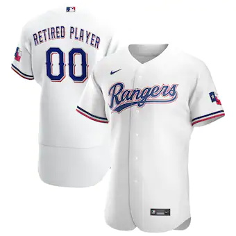 mens nike white texas rangers home pick a player retire_002